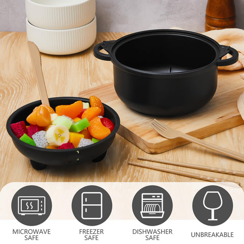Romooa ramen bowl spoon supports complete noodles and sides dining