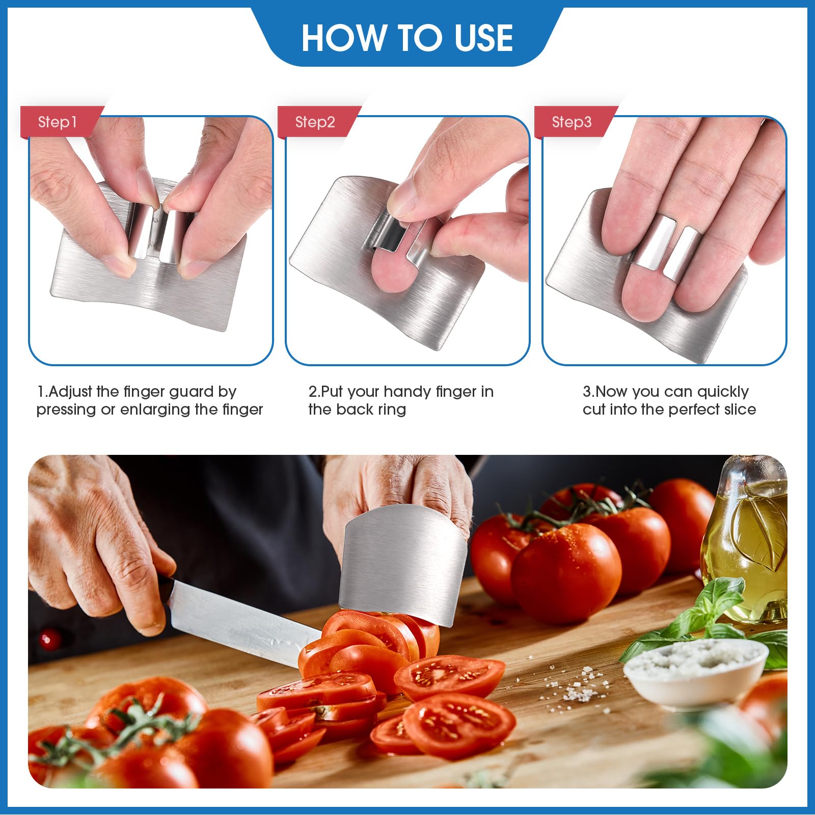 Romooa slicer grater for stable, precise shredding and slicing