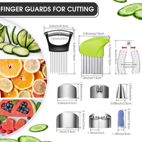 Romooa thumb guard protector for extra finger safety during chopping