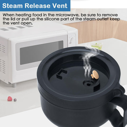 Ronanemon microwave-safe ramen bowl speeds daily lunches.