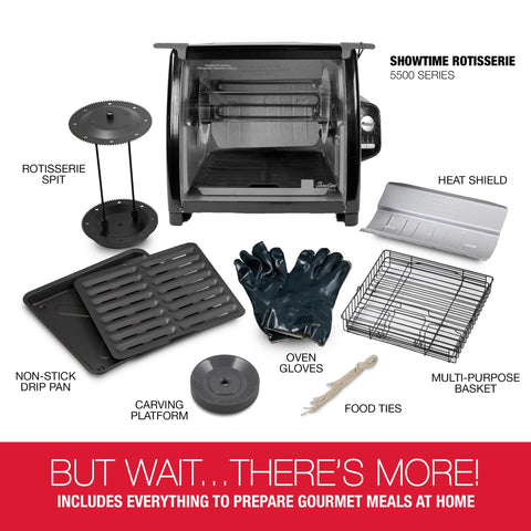 Ronco Modern Rotisserie Oven compact countertop design fits kitchens easily.