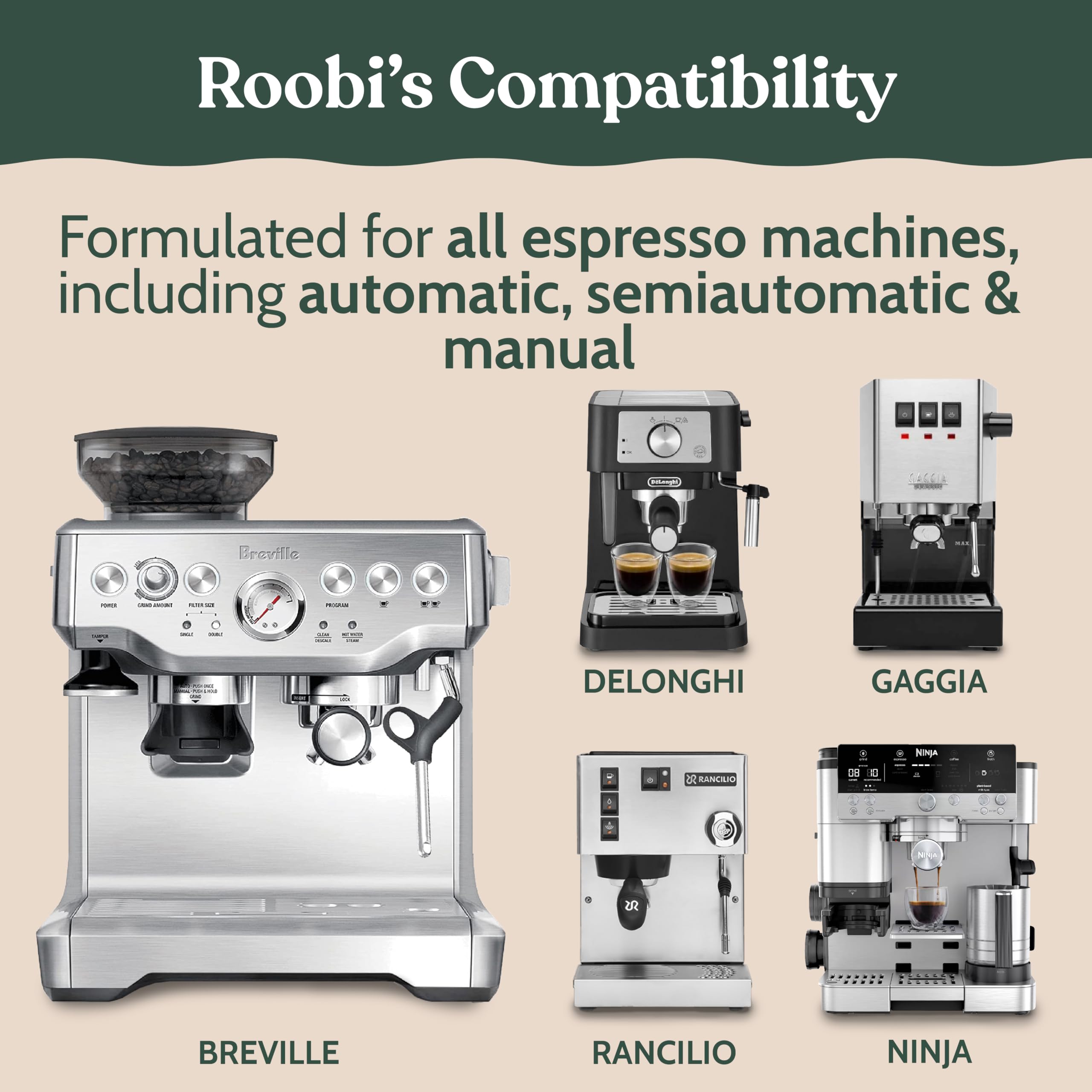 Roobi environmentally safe pack; non-toxic ingredients protect you and the environment.