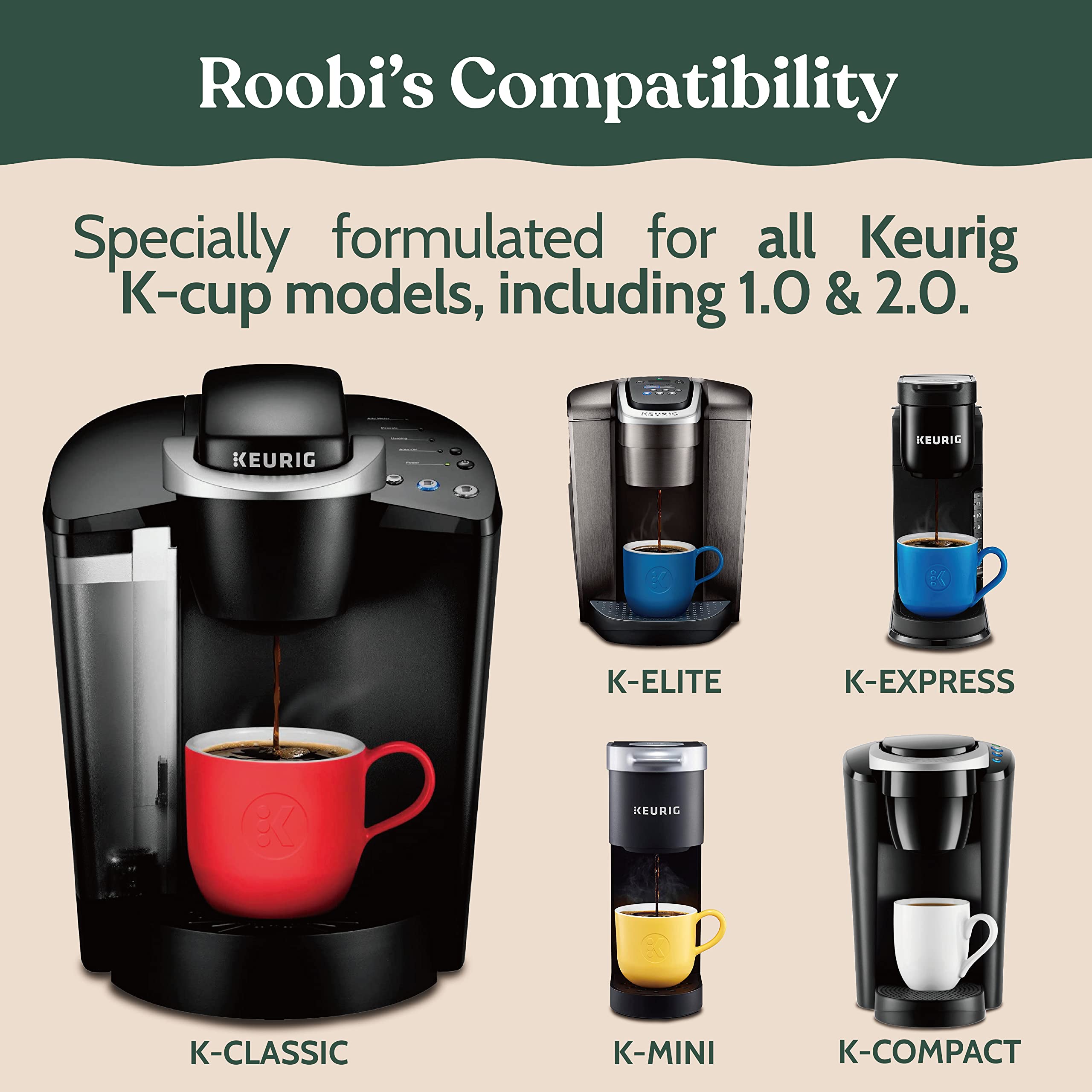 Roobi maintenance bundle for hassle-free Keurig upkeep