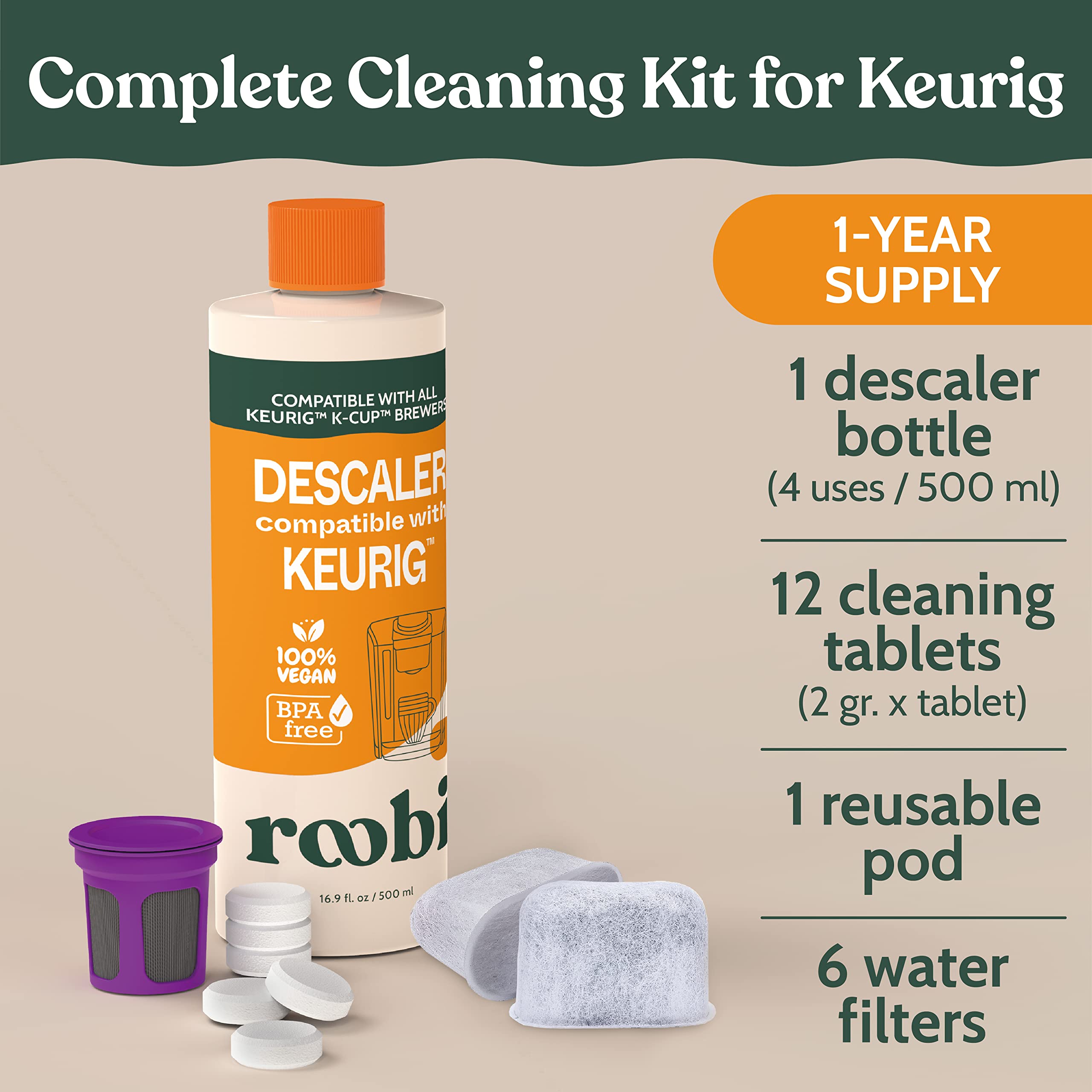 Roobi reusable cleaning pod enables easy waste-free cleaning