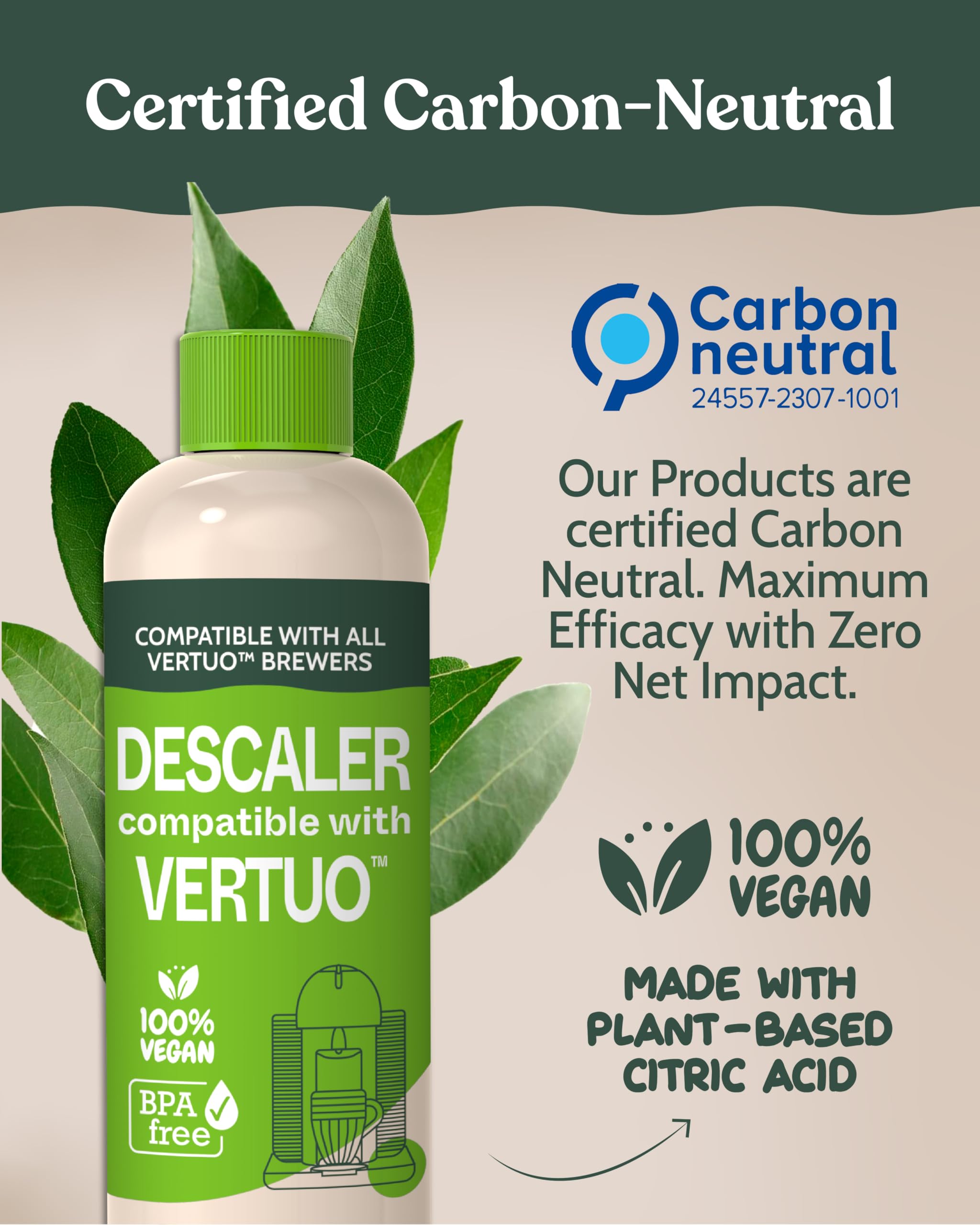 Roobi Api Roobi Nespresso Vertuo Descaling Solution – Eco-Friendly, Carbon-Neutr ...