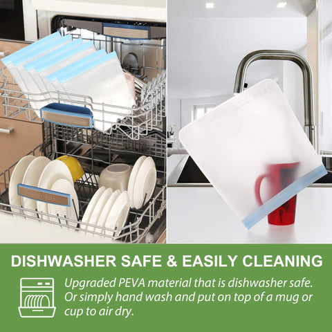 ROONOO easy-to-clean top-rack dishwasher friendly after use.