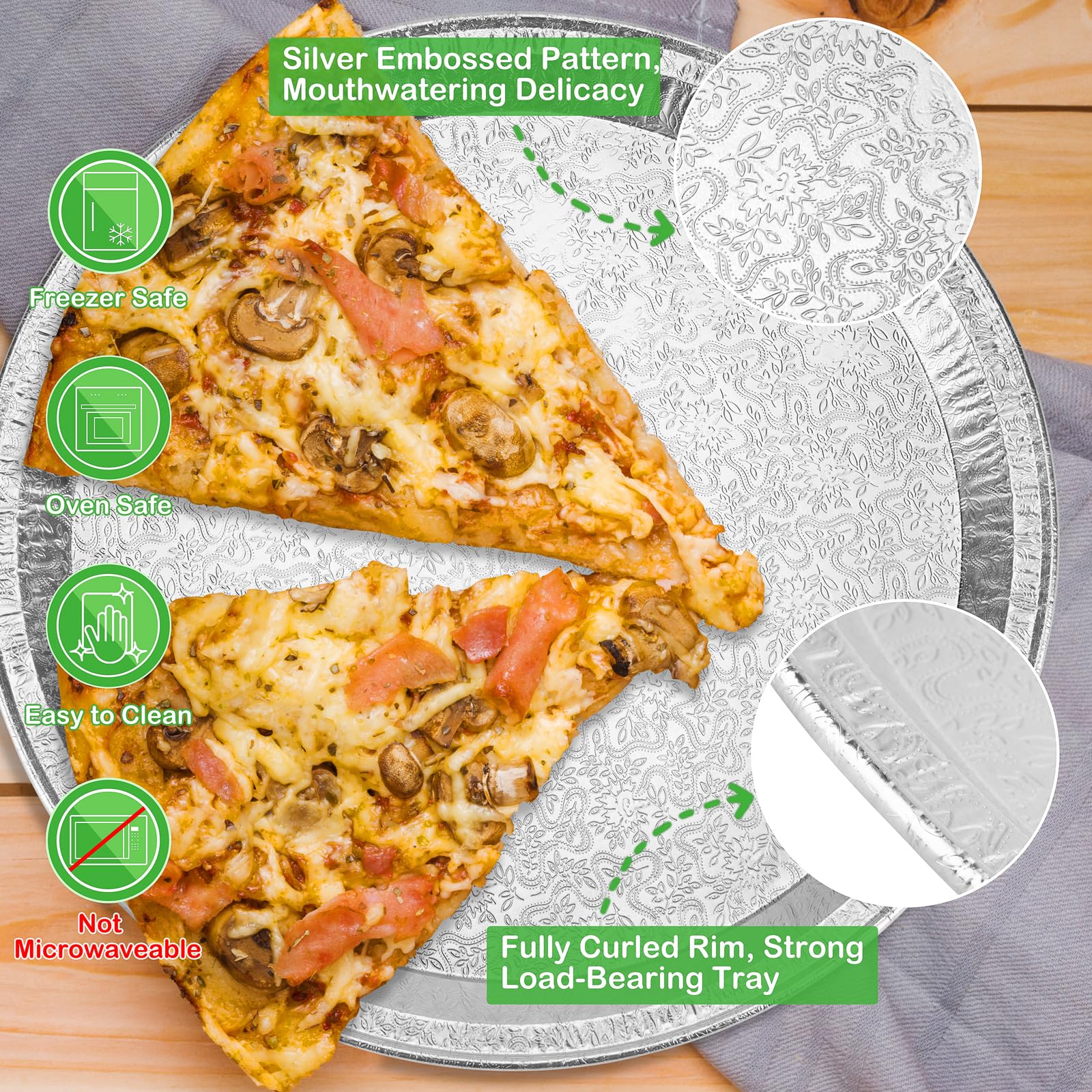 Roponan easy-clean flat-base design simplifies cleanup after events