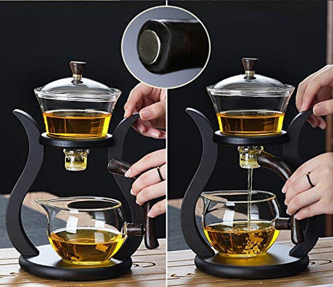 RORA gooseneck non-drip spout prevents splashes during pour