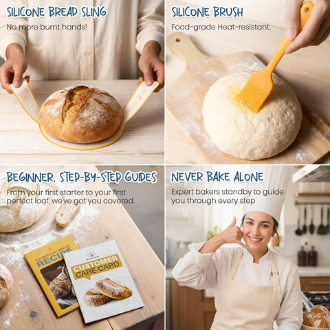 Rorecay bread lame with blades for precise scoring on loaves.