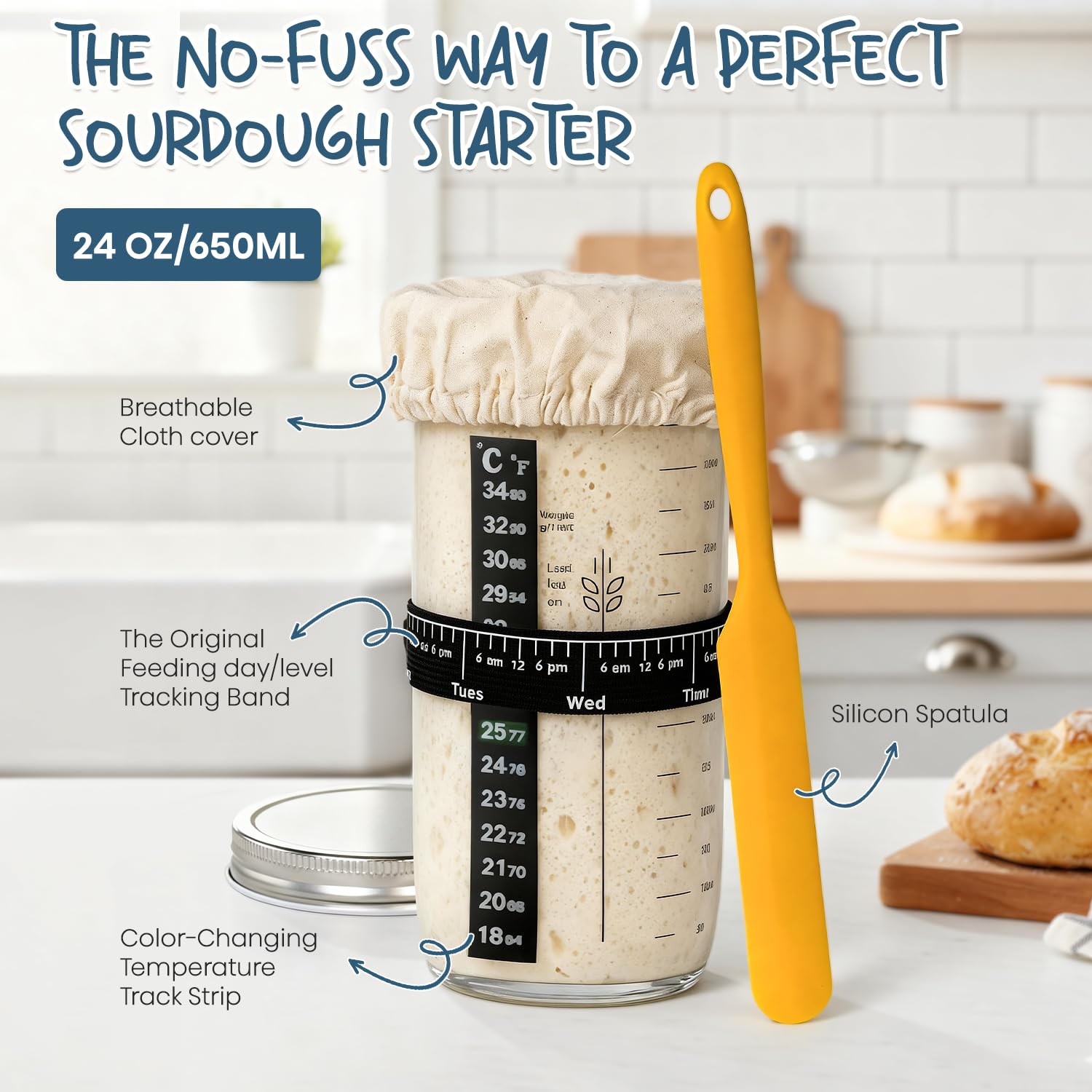 Rorecay dough cutter helps clean dough portions during shaping.
