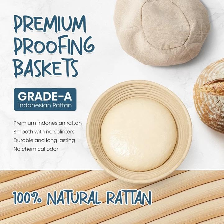 Rorecay flour duster distributes flour evenly for a clean bake.