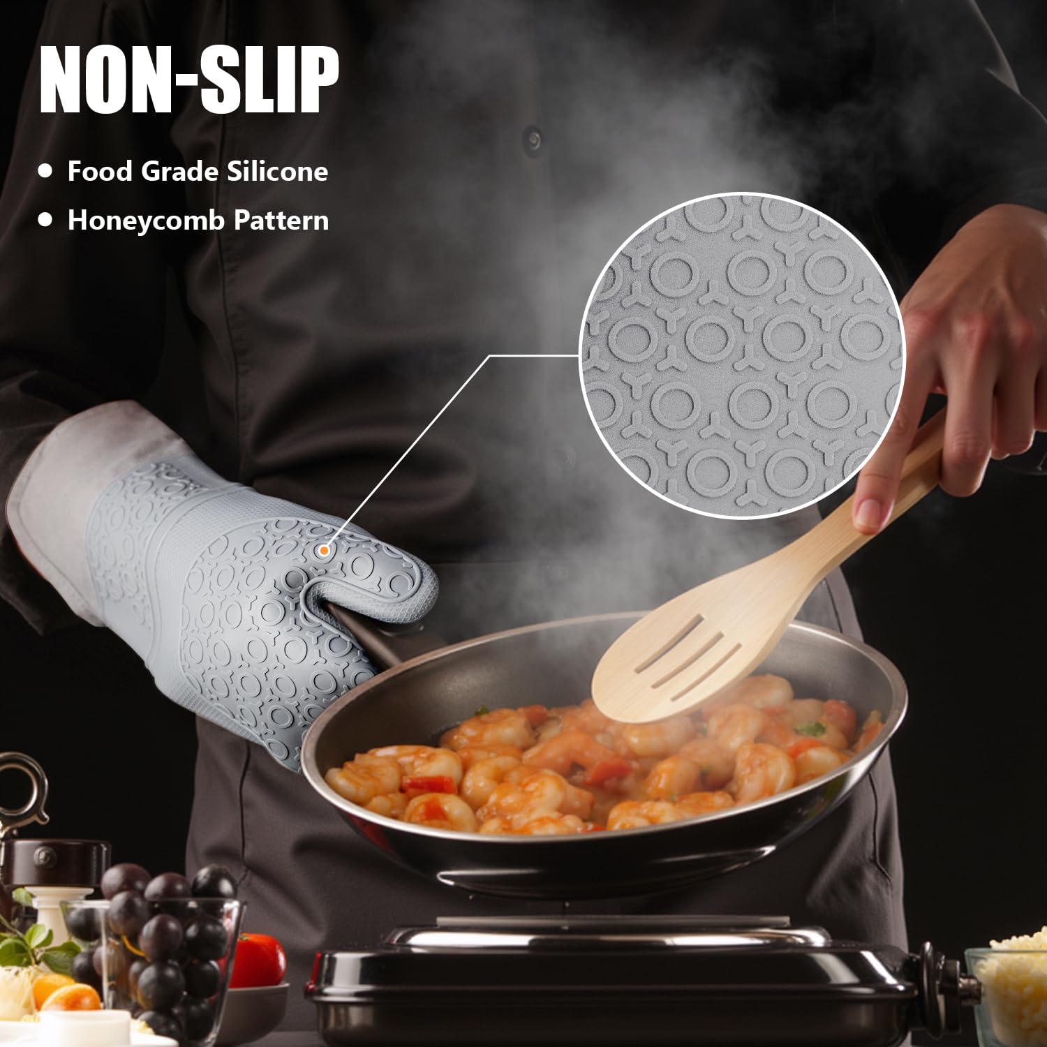 Rorecay waterproof and steam-resistant silicone set protects against moisture