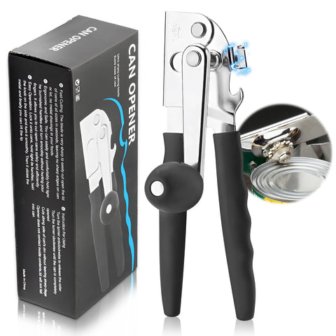 Roryimke commercial can opener smooth-edge design for safe, mess-free cans.