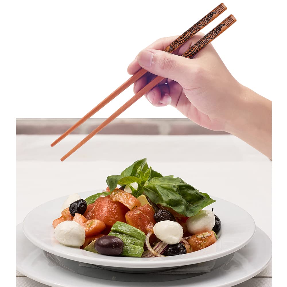 Rosgel chopsticks are durable and dishwasher safe for busy kitchens