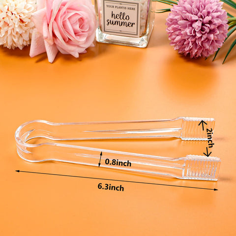 Roshtia clear ice scoops close-up 17 cm ideal for ice