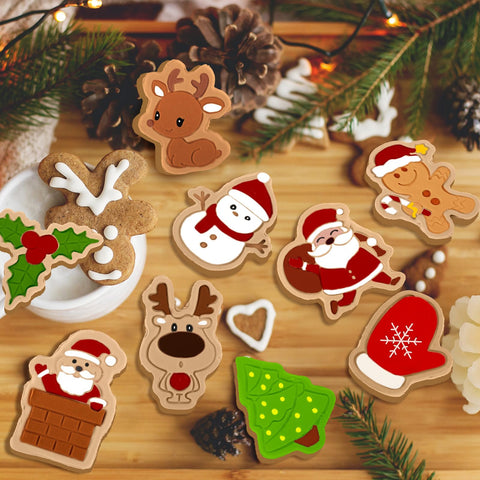 Roshtia PVC cookie cutters set for quick, easy baking.