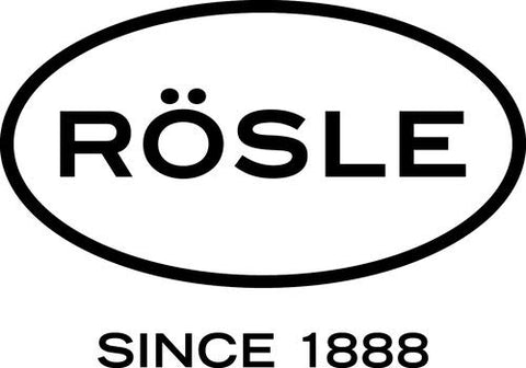 Rösle 10009 balanced-weight serving spoon for easy lifting.