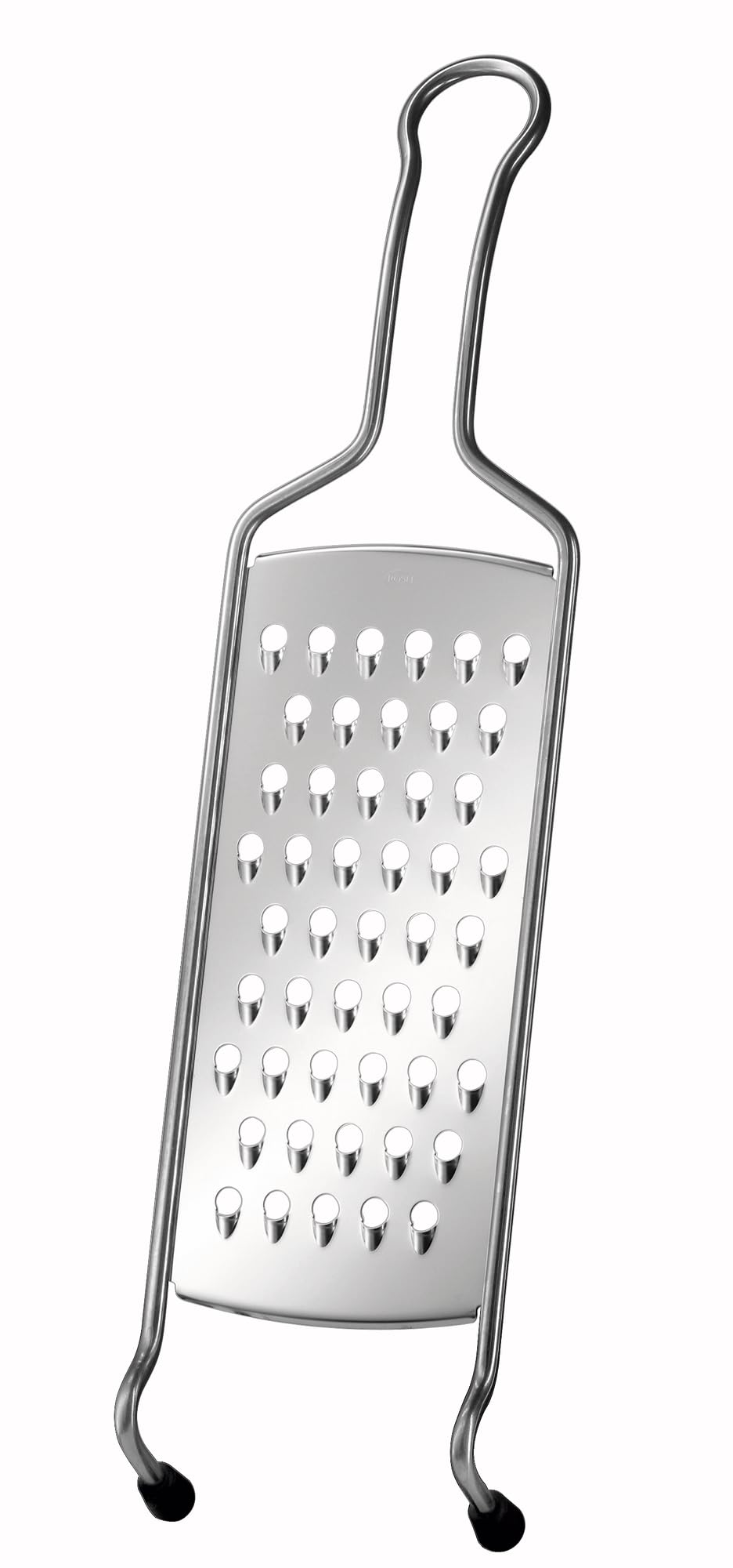 Rosle 95022 coarse grater with wire handle, ideal for fast vegetable shredding.