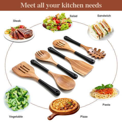 ROSOS compact 6-piece set ideal for everyday kitchen tasks