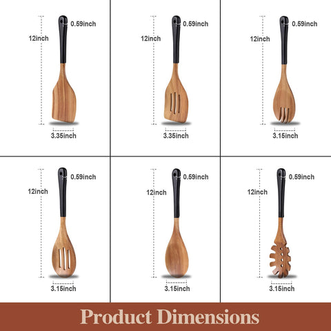 ROSOS notch-design back keeps utensils resting on pot rims