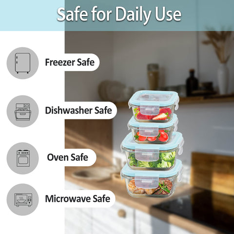 ROSOS borosilicate glass withstands freezer-to-oven storage