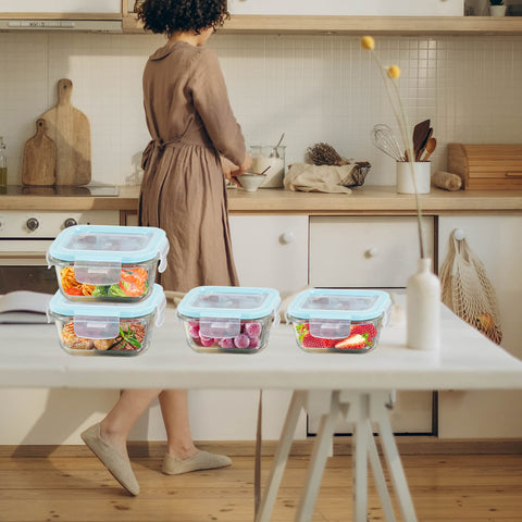 ROSOS compact design stacks neatly for pantry organization