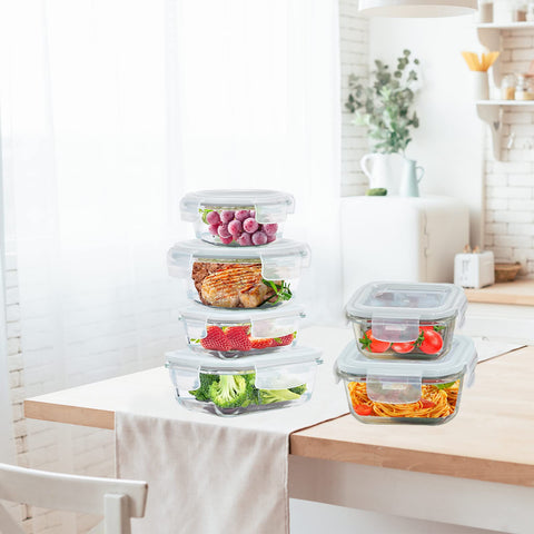 ROSOS packaging color box protecting the set for gifting or storage.