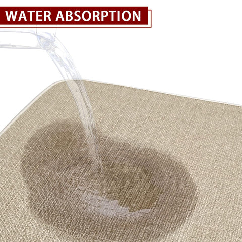 Roszwtit linen surface resists moisture and dust for tidy kitchen spaces.