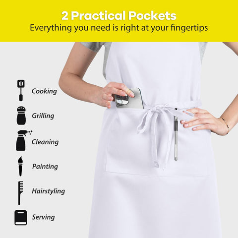 ROTANET two pocket design keeps utensils and tools handy