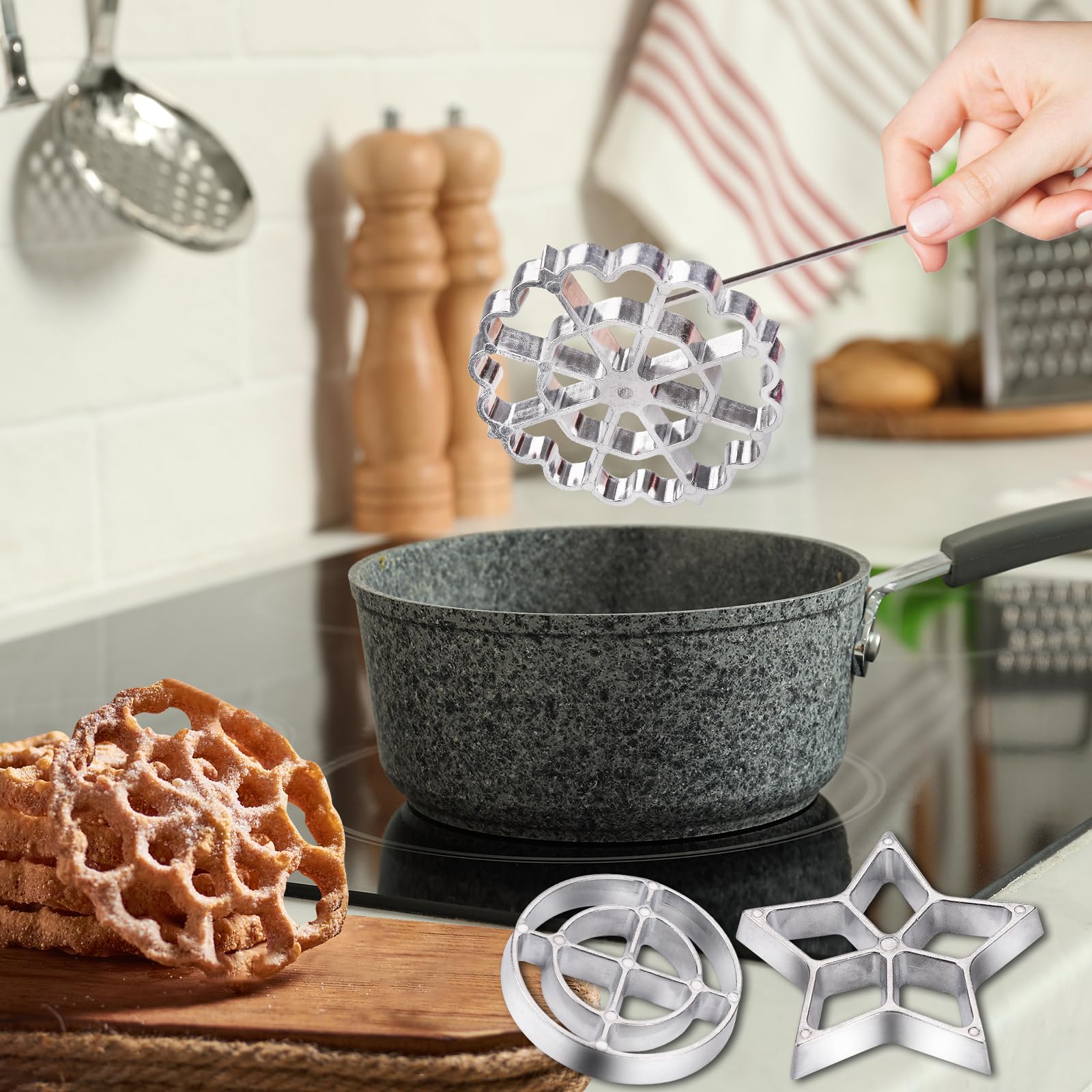 Rotel traditional bunuelos mold set makes gifting and family baking feel special.