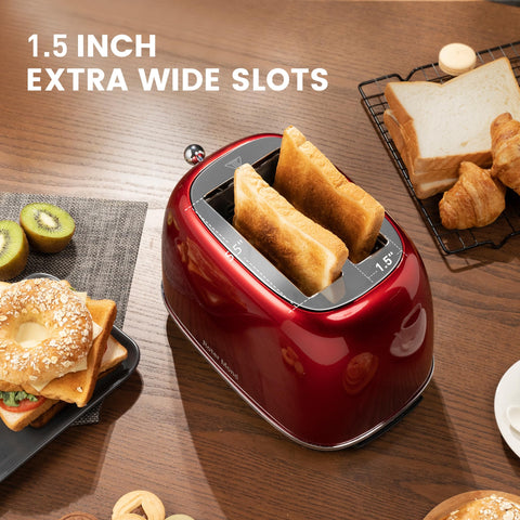 Roter Mond bagel mode demonstrated for one-sided bagel toasting