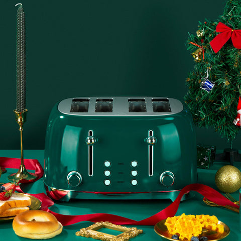 Roter Mond green retro design adds style and practicality to counters.