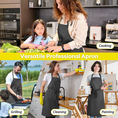 ROTANET full-coverage apron during grilling or baking scenarios