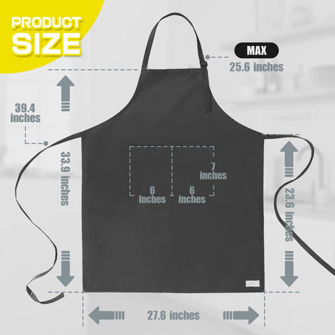 ROTANET apron neck adjustment detail for comfortable fit