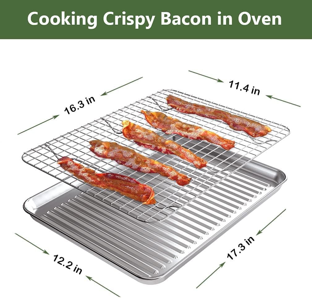 Rottay heavy-duty rolled-edge pan boosts warp resistance and durability.