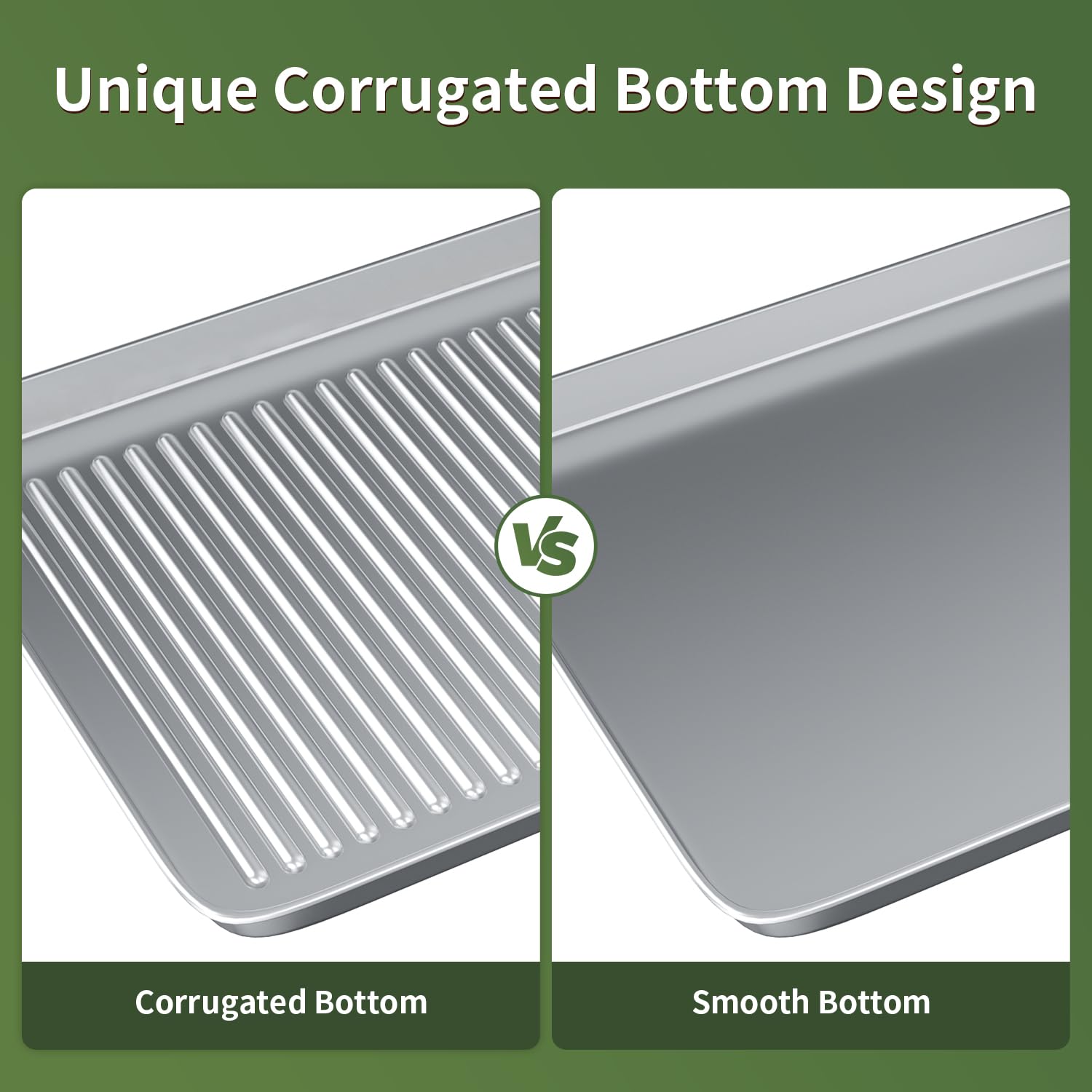 Rottay mirror-finish surface stays smooth and shiny after daily use.