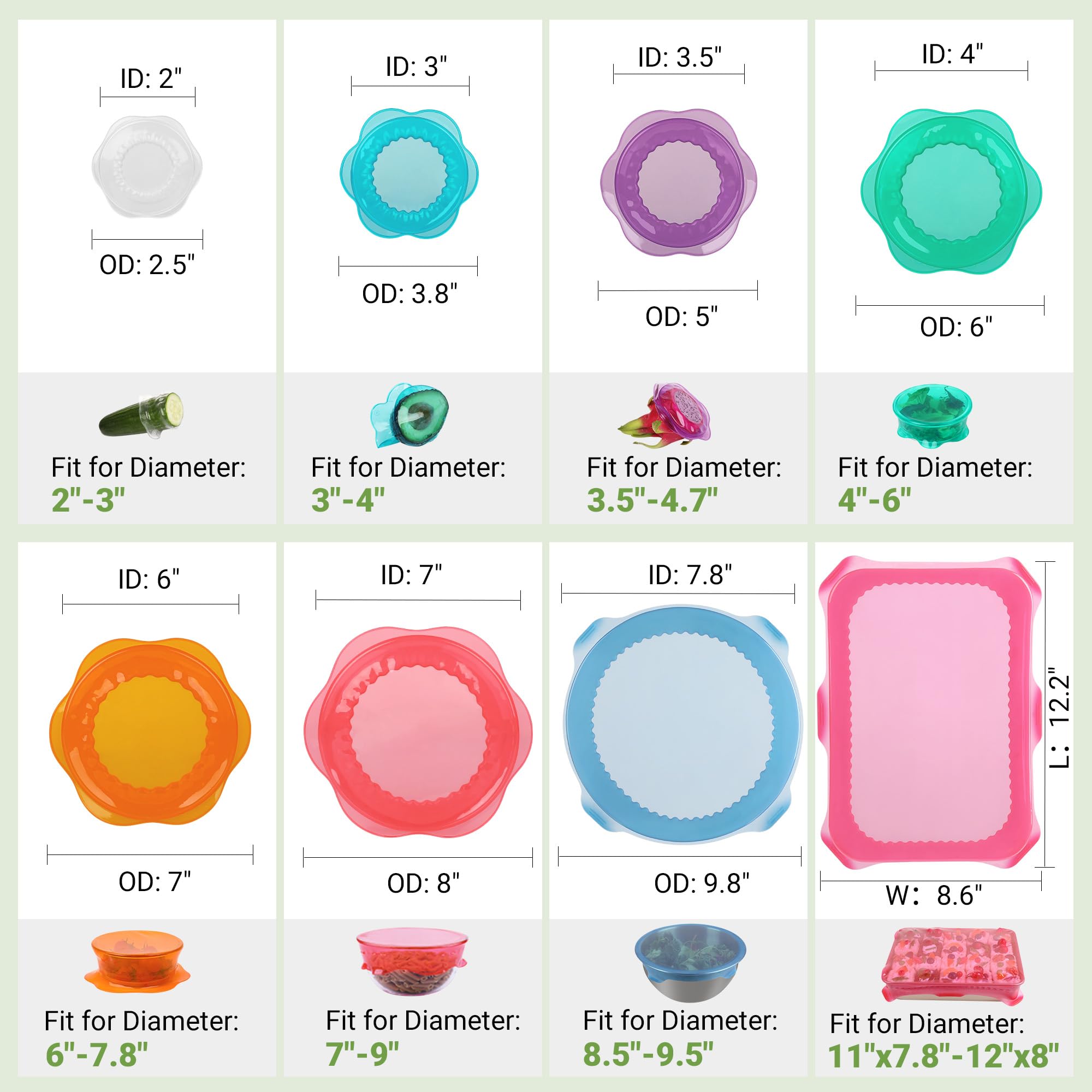 RottoGoon stretch lids adapt to bowls and jars with ease
