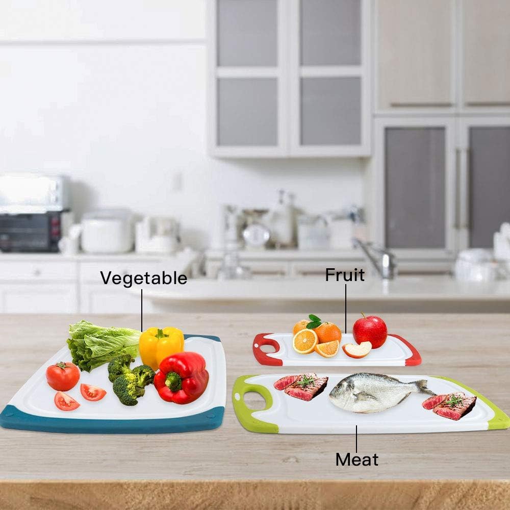 ROTTOGOON cutting boards featuring easy-grip handles for secure lifting.