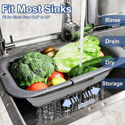 ROTTOGOON heat-resistant silicone handles hot rinses up to 302°F.