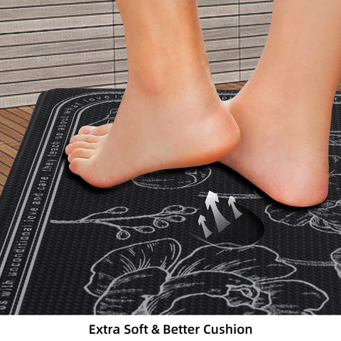 ROTTOGOON kitchen mat set 2 – compact for easy storage and quick cleaning.