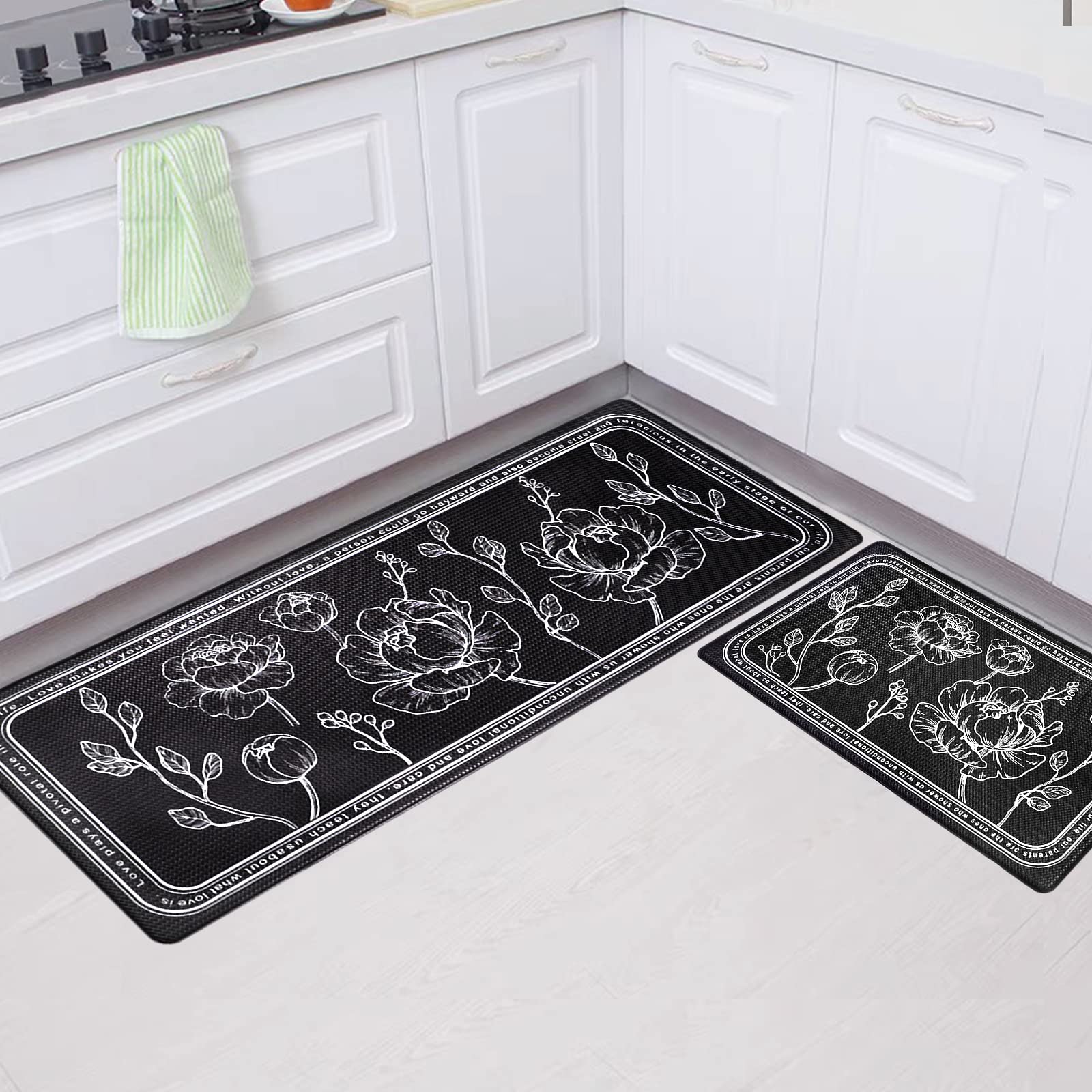 ROTTOGOON kitchen mat set 2 – two-piece layout fits various kitchen configurations.