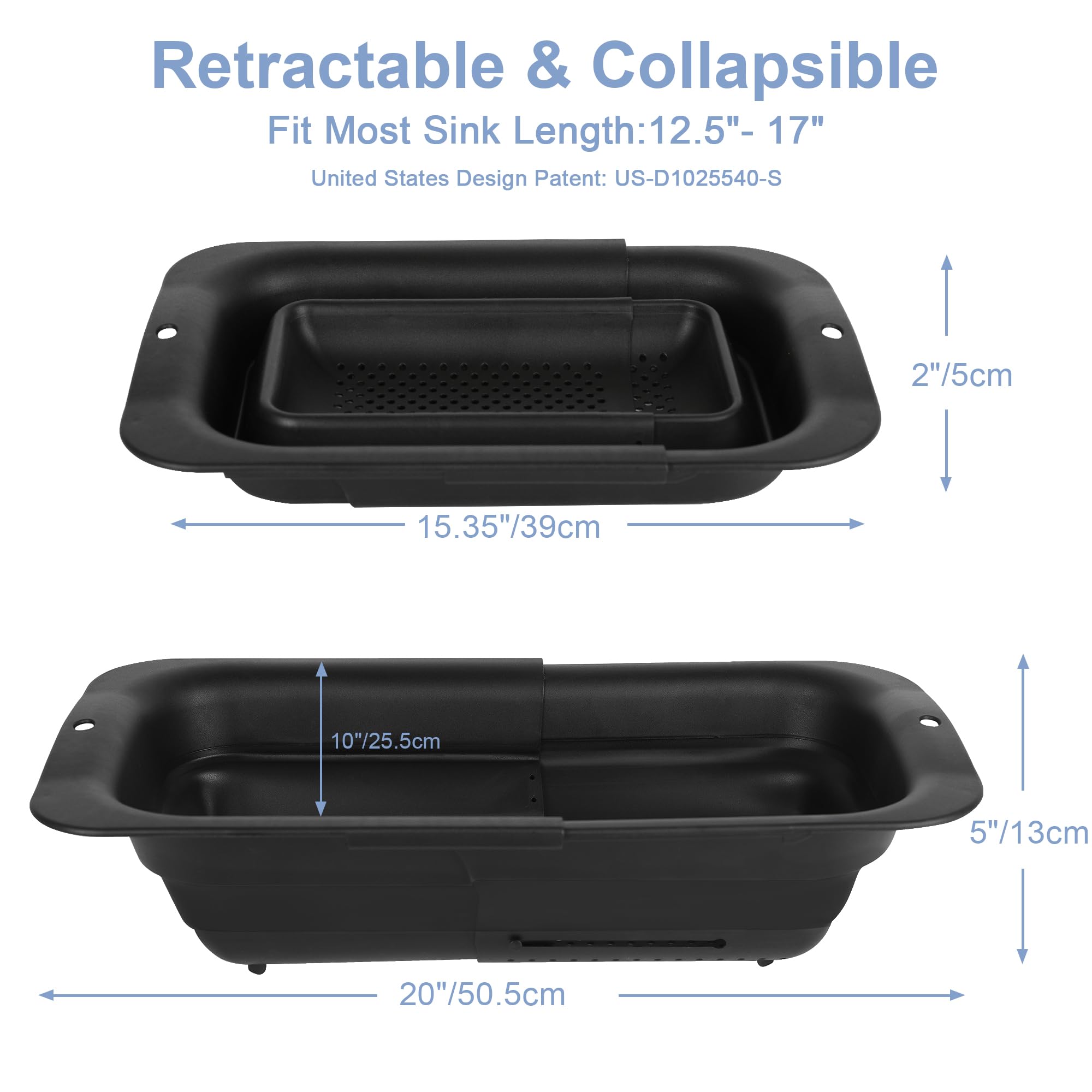 Rottogoon over-sink design saves space when expanding to 19 inches.