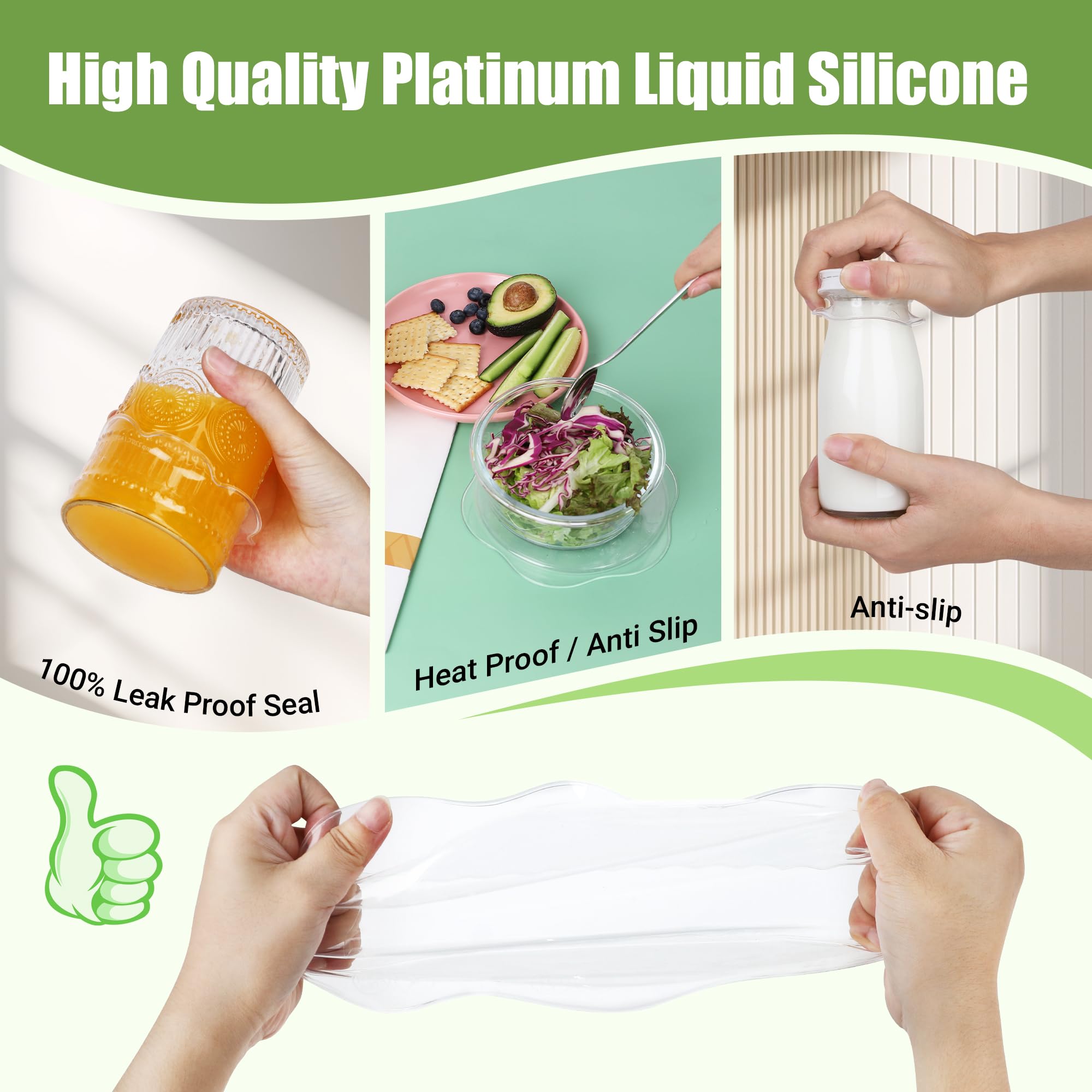 ROTTOGOON lid in microwave-safe use protects against splatter.