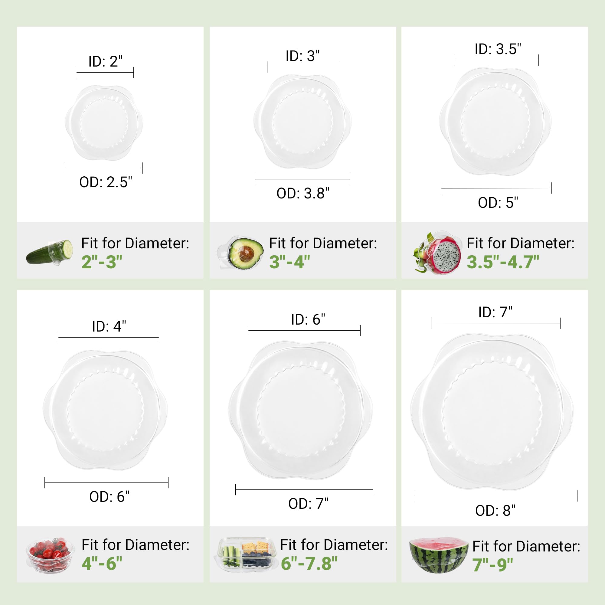 ROTTOGOON rectangular silicone lid seals a flat container, reducing spills and fridge clutter.