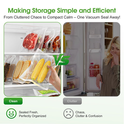 ROUUO sous vide safe bags withstand boiling water up to 212°F.