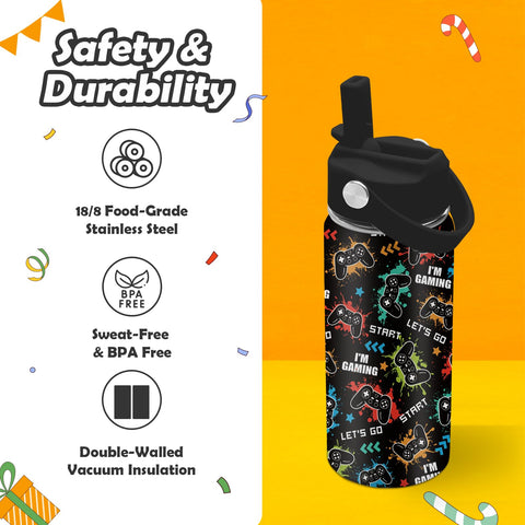 ROVOZAR BPA-free cap and straw for safe drinking.