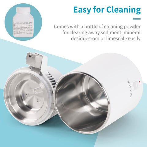 ROVSUN distiller portable design with handle for transport