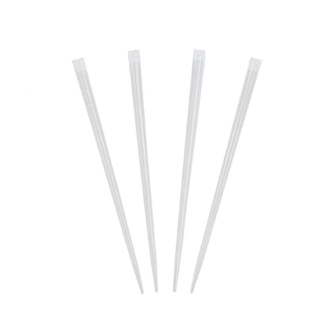 Royal 4 inch clear prism pick for cocktail stirring and garnish.