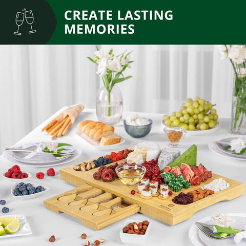 ROYAL CRAFT WOOD odor-resistant surface keeps cheese fresh on display