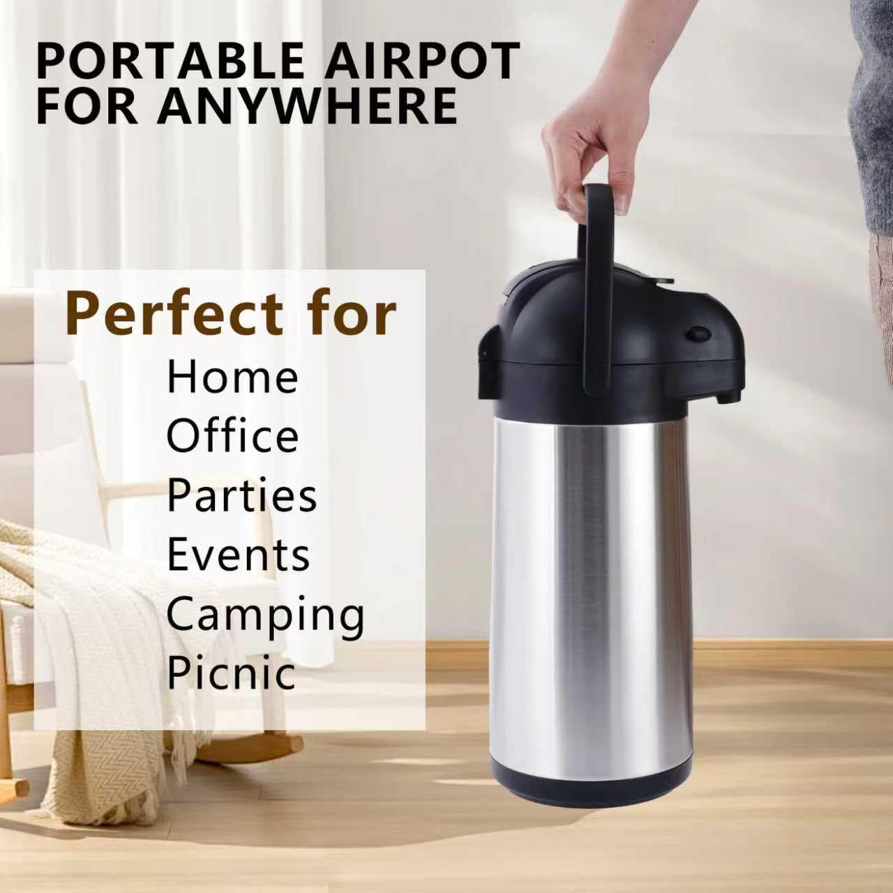 Royal Genuss cleaning brush included for thorough post-event cleanup